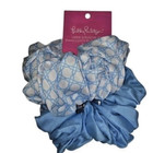 Lilly Pulitzer Large Hair Scrunchie Set Soleil 2 It On Me And Frenchie Blue NWT — photo 3