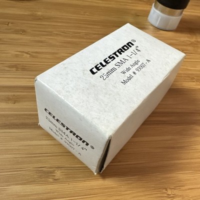 Celestron  25mm SMA 1-1/4  Wide Angle Model# 93007-A
