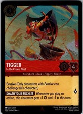 Tigger - In the Crow's Nest- Cold Foil - Disney Lorcana Azurite Sea 126/204