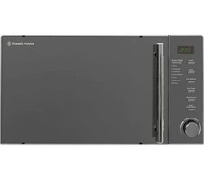 Russell Hobbs Silver Microwave Digital 800W 20 Litre, 5 Power Levels RHM2017