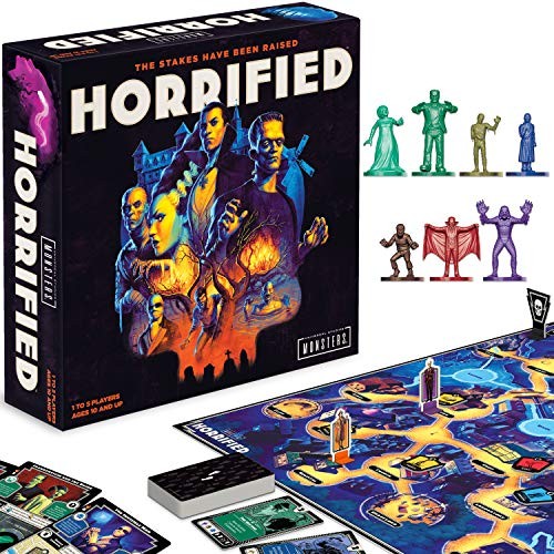 Ravensburger В ужасе: Настольная стратегическая игра Universal Monsters с эффектом погружения