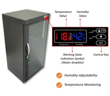 Musical Instruments Dehumidifier Storage Cabinet Drying Cabinet Digital Dispaly