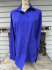 Ladies XL Purple Royal Highness Western Show Shirt