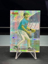 1997 Bowman's Best #104 Alex Gonzalez Atomic Refractor