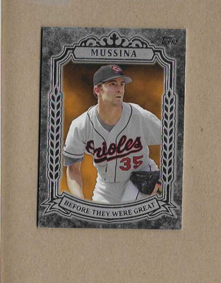 Mike Mussina 2014 Topps Before They Were Great BG-16
