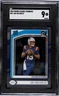2024 Clearly Donruss #97 Joe Milton III New England Patriots Rookie SGC 9 Mint