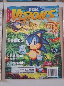 Sega Vision Magazine Lot of 8 GOOD CONDITION 1992 1993 1994 with labels CLEAN