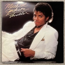 MICHAEL JACKSON - THRILLER - 1982 - Pittman 1st Press EPIC QE 38112 EX/EX