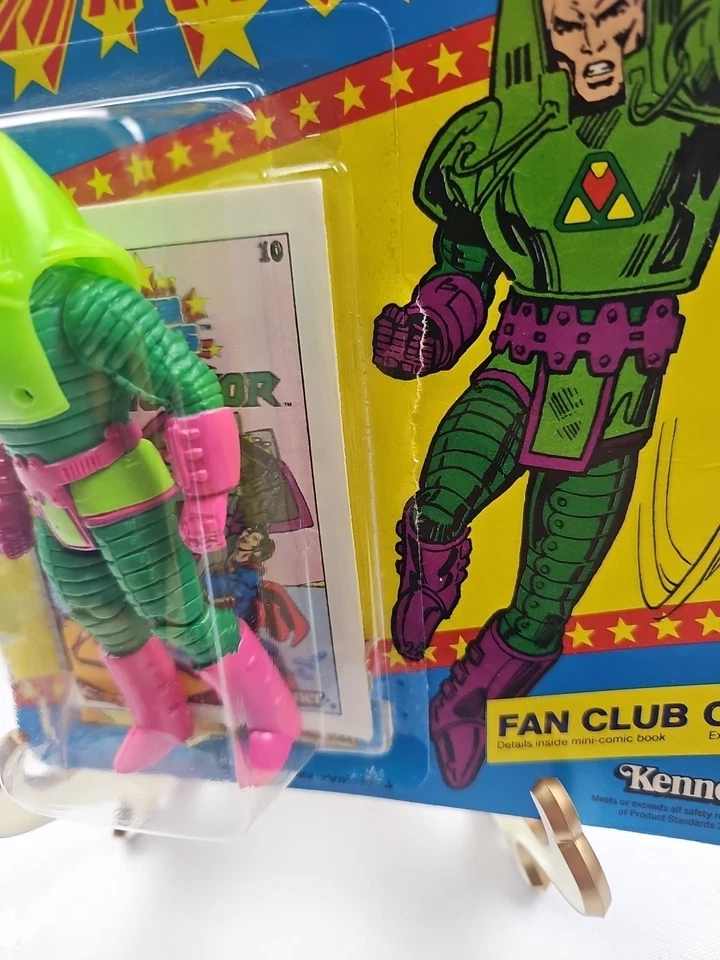 Figura Lex Luthor Colección Super Poderes 1984 Kenner Fan Club Leer Foto 3 de 4