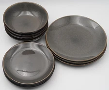 Threshold Belmont Grey Stoneware Dinner/Salad Plate, Soup/Cereal Bowl *SELECT*