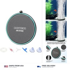 UPETTOOLS 3.2 Inch Air Stone for Aquarium   Quiet High Dissolved Oxygen Diffu...