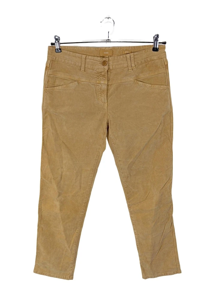 CLOSED Pantalon taille haute Dames Pantalon T EU 42 jaune primevère - Photo 1/4