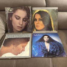 Lot of 4 Nydia Caro LP Vinyl Records Latin Pop Bolero Puerto Rico G-