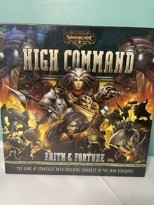 WARMACHINE High Command Faith&Fortune Stand Alone Strategic Deck-Building Game