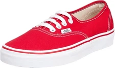 VANS AUTHENTIC  CANVAS RED MEN'S  VN000EE3RED