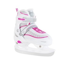 Ice Skates,Hockey Skates with Adjustable 4 Sizes,Soft Padding and Reinforced ...