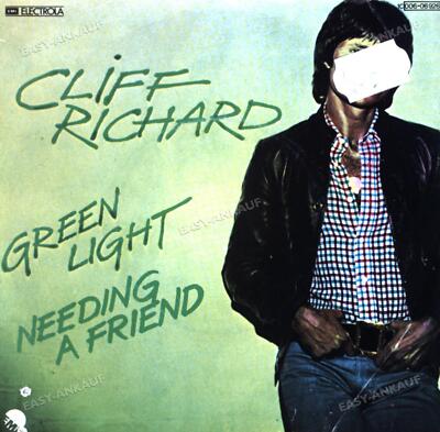 Cliff Richard - Green Light 7'' (VG/VG) .
