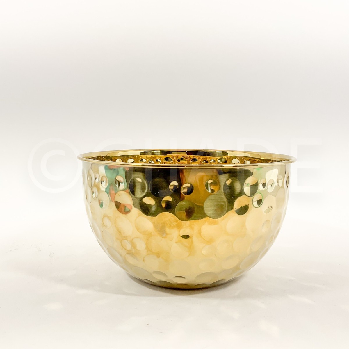 Ideale 1950 9.5 In Gold Mixing Bowl Stainless Steel Salad Kitchen