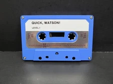 Quick Watson !, TRS-80, Radio Shack, Tandy, Cassette & Manual, Radio Shack, 1978