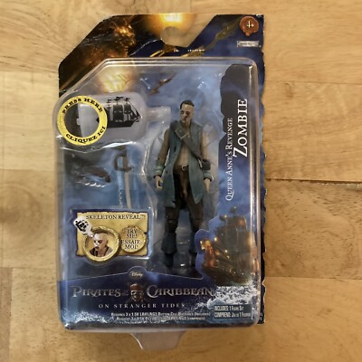 Disney Pirates of the Caribbean On Stranger Tides 4'' Zombie Skeleton Reveal