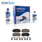Front Ceramic Brake Pads w/ Hardware for 2015 2016 2017 Chrysler 200 Dodge Dart