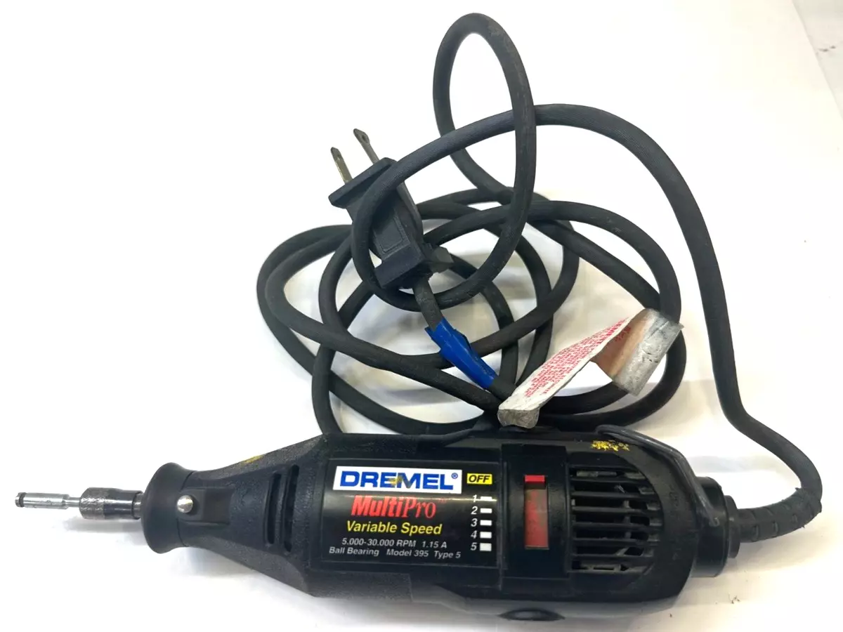 DREMEL MULTIPRO ROTARY TOOL 395 F0130395 TYPE 5 120 V AC 50-60 HZ