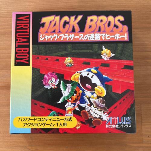 Nintendo Virtual Boy Jack Bros. Japan VB Video Game - Picture 1 of 1