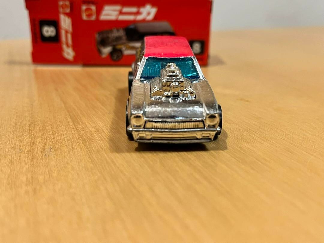 Hot Wheels Mattel Mini Car 8 Poison Pinto Red Box Redlines
