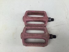 Old School Pink  BMX Union Pedals 1/2 Huffy b...