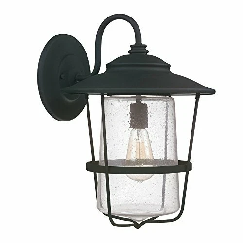 Capital Lighting 9603BK One Light Wall Lantern - Picture 1 of 1
