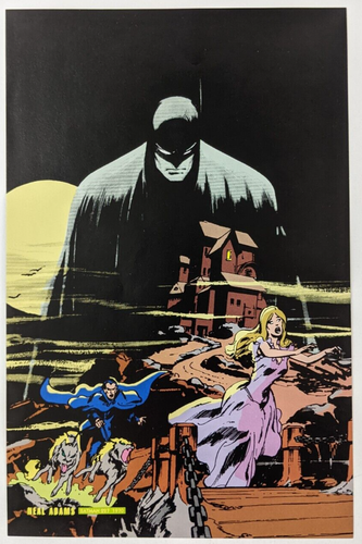 Batman 227 Cover Art Comic Poster PROMO Original Pin-Up Neal Adams Dark Knight - Picture 1 of 2