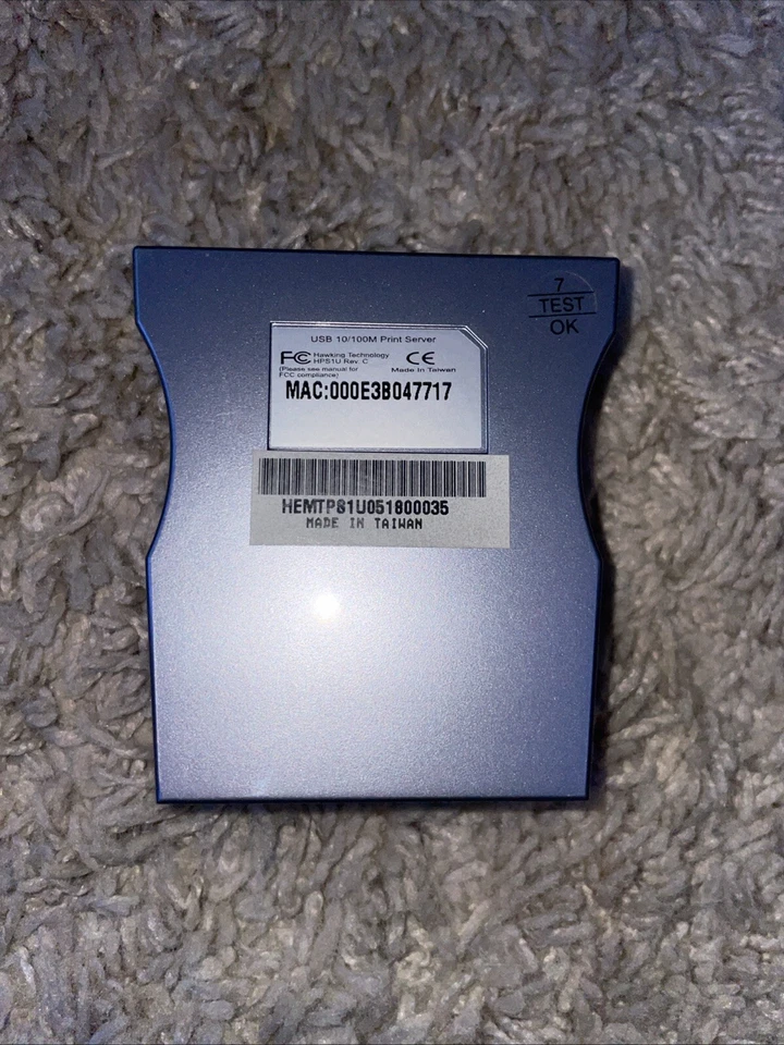 Hawking Technology HPS1U Print Server 1 Port USB Internet 10/100Mbps - Image 4 of 4