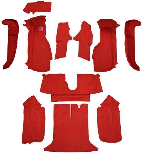 Carpet Kit For 1994-1996 Chevy Corvette Coupe, Complete kit