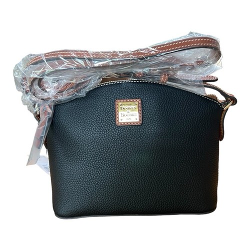 Dooney & Bourke Pebble Grain Leather Black Suki Crossbody Shoulder Bag - Bild 2 von 10