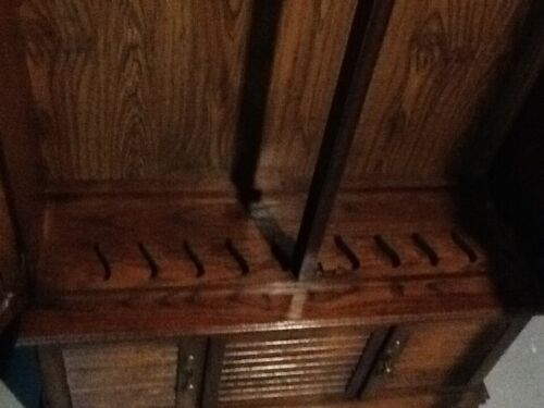 Gun Cabinet 10 Rifle Safe Lock Glass - Picture 5 of 7