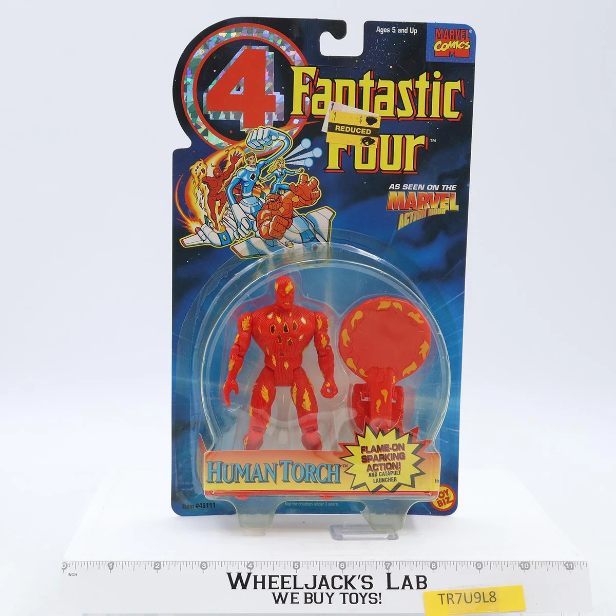 マーベル スーパーヒーローズ ファンタスティック4 4体 1990 toybiz