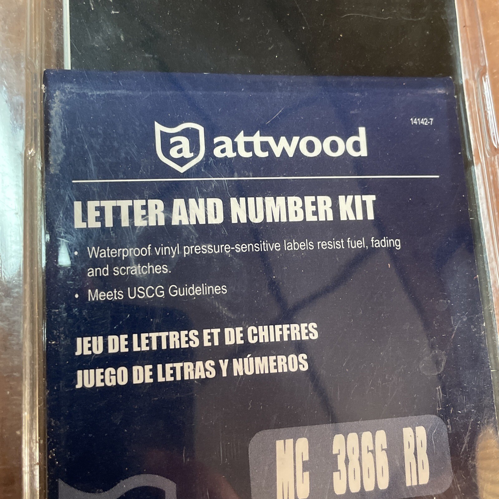 Attwood Waterproof Vinyl Boating Letter & Number Kit, WHITE 1414127 eBay