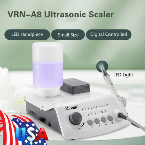 Dental Digital Control Ultraschall Scaler mit LED Handstück Spitzen Flaschen VRN-A8 - Bild 11 von 21