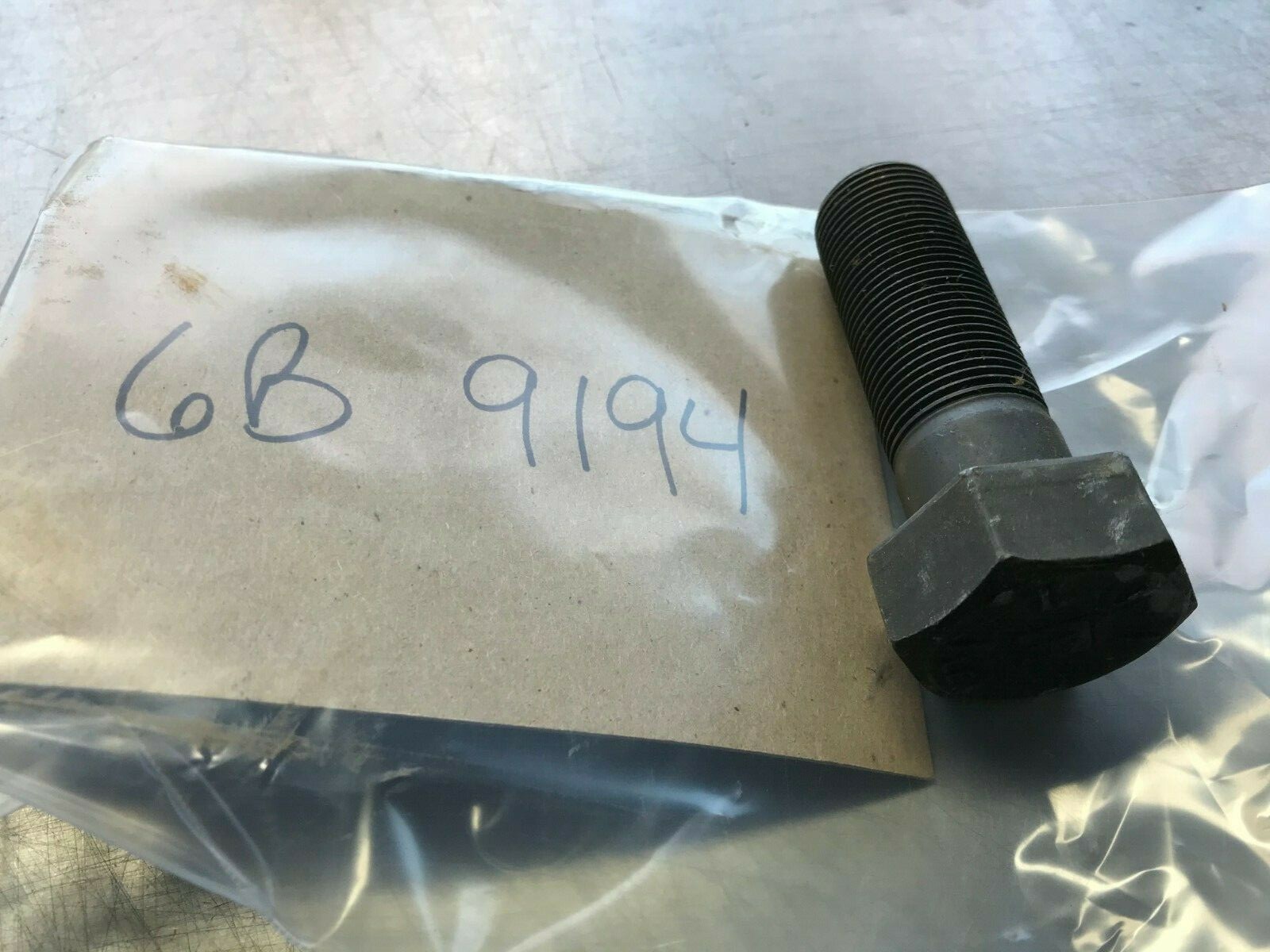 6B9194 Genuine OEM CAT BOLT 1-14X3-IN QTY of 2 Bolts Caterpillar 