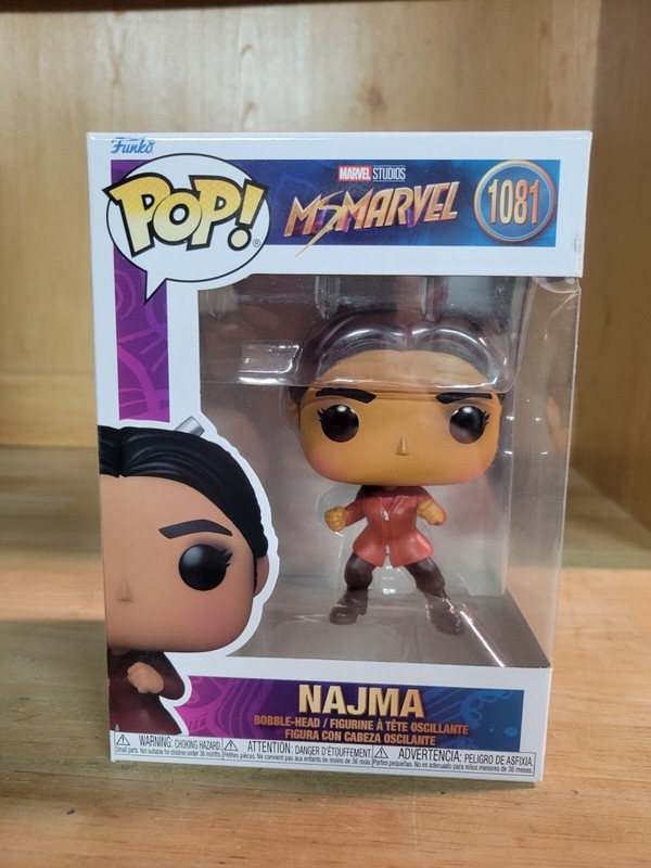 Funko Pop! Vinyl: Marvel - Najma #1081, Ms. MARVEL