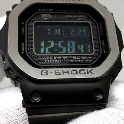 Casio G-Shock GMW-B5000Mb-1Jf Full Metal Multi-Finished Radio