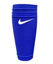 Blue Soccer Leg Shin Guard Socks Sleeves Football Calf Legging Futbol Mexico