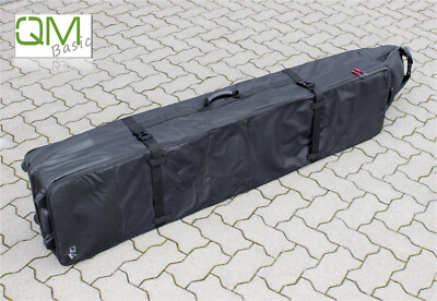 SKITASCHE Skibag mit Rollen gepolstert für 4 Paar Ski Alpin Snowboardtasche