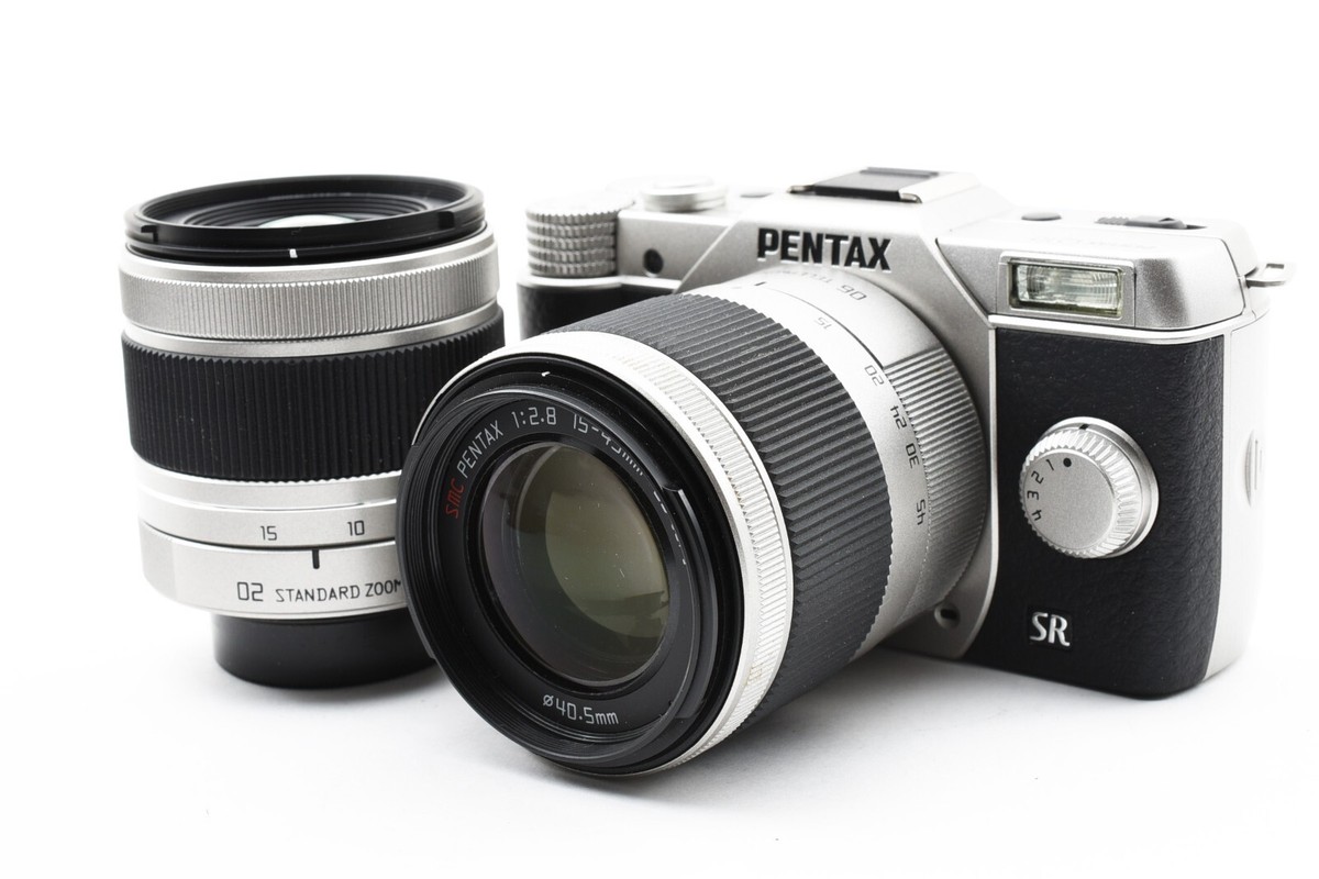 PENTAX Q10 Digital Camera [3 shots] & Double Lenses Set (02 06