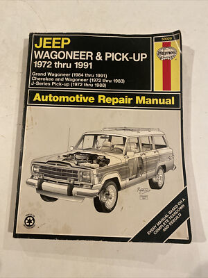 1*p様 Jeep Wagoner & Pick-Up 整備マニュアル 1972 1*p様 Jeep Wagoner & Pick-Up 整備マニュアル 1972 1*p様