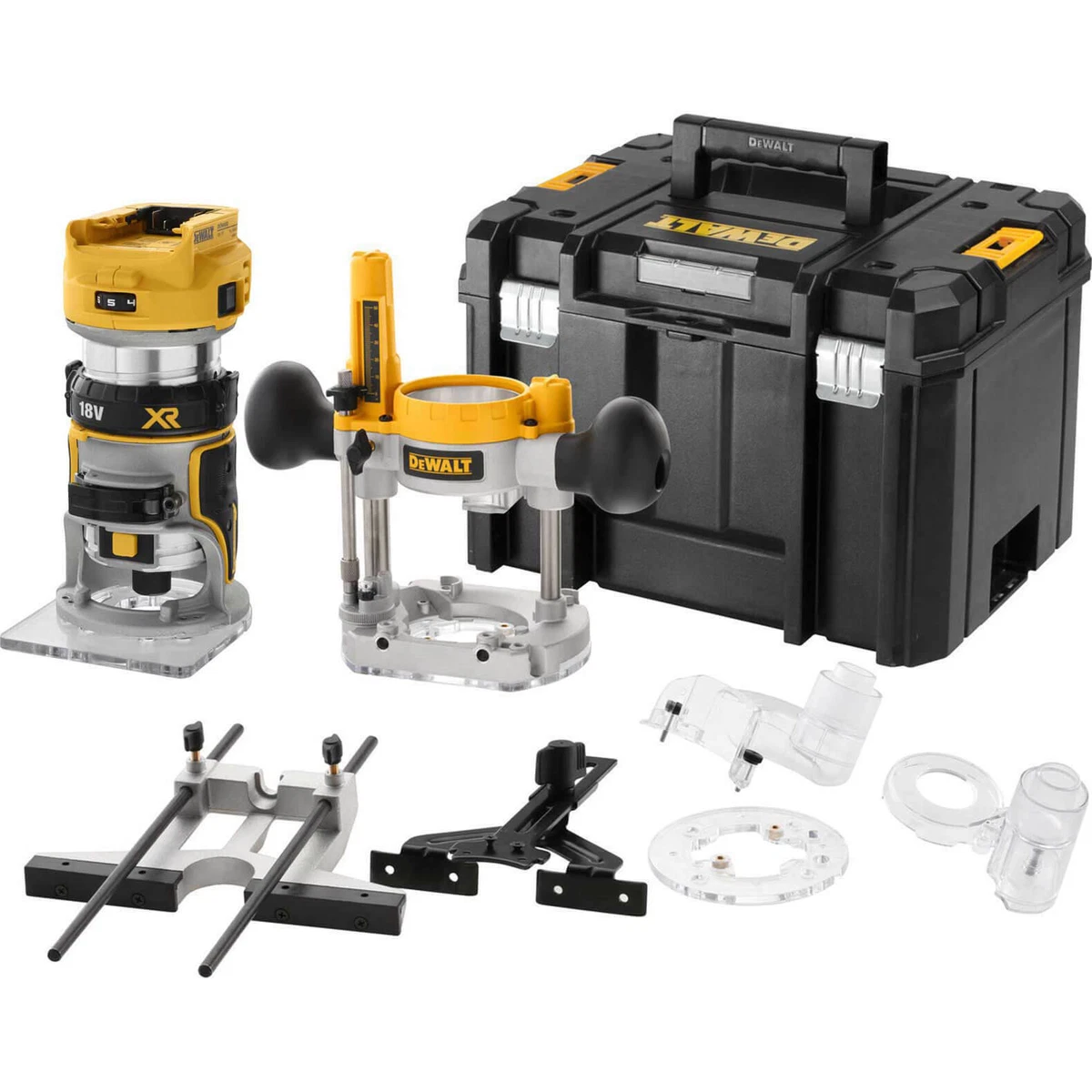 Dewalt 18v cordless router kit deals