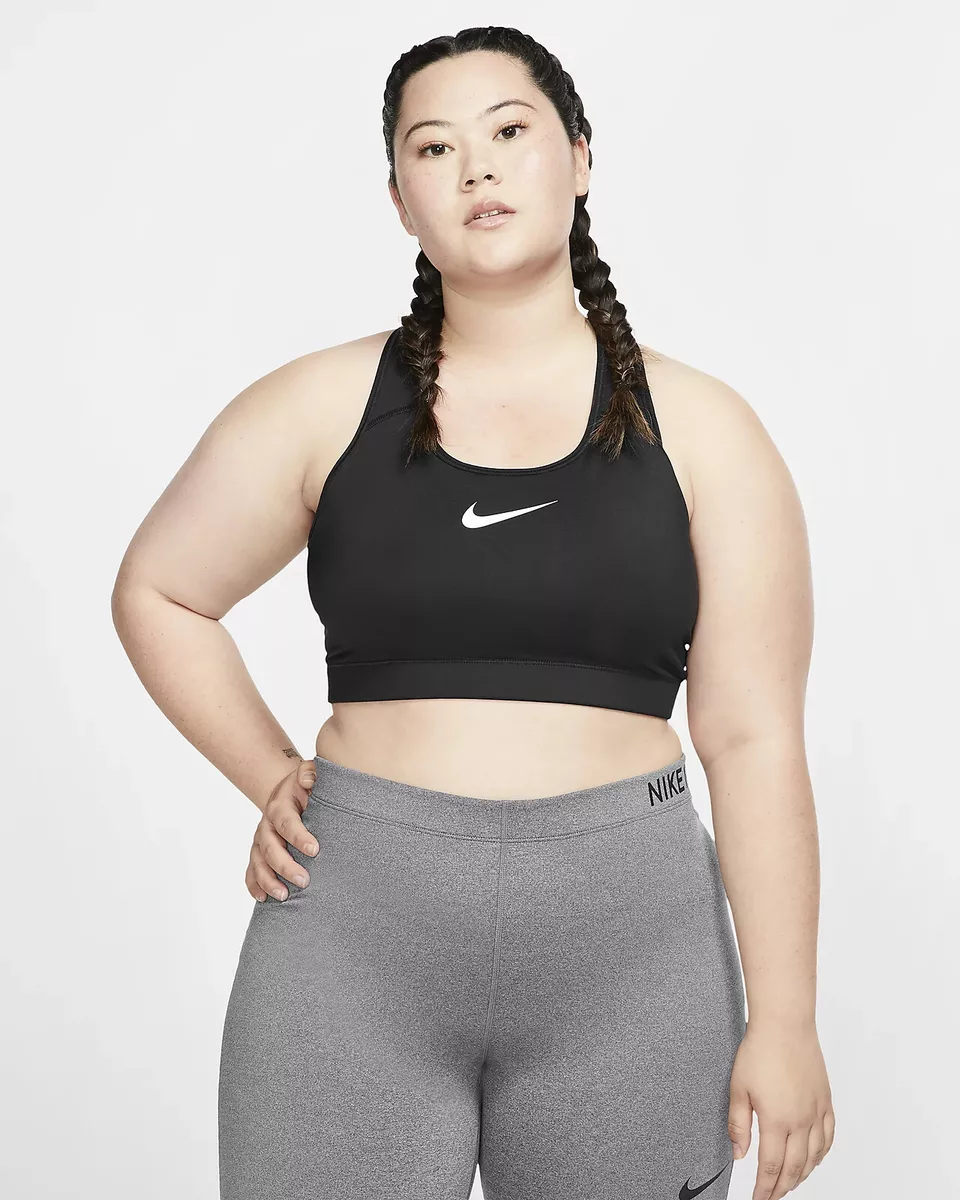 Nike Plus Size 1X 2X 3X Women's Medium-Support Sports Bra