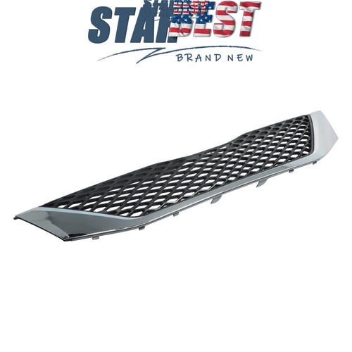 Fit For Toyota Sienna 2011-2017 Front Upper Grille Assembly Chrome Trim&Black - Picture 7 of 24