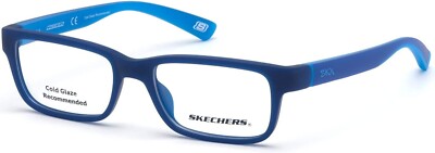 Skechers SE1157 091 Blue Plastic Kid's Optical Eyeglasses Frame 46-15-130