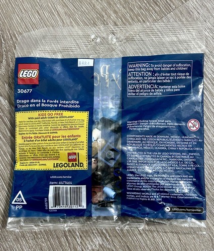 Harry Potter Draco in the Forbidden Forest Polybag Set LEGO 30677 New Sealed - Afbeelding 13 van 15